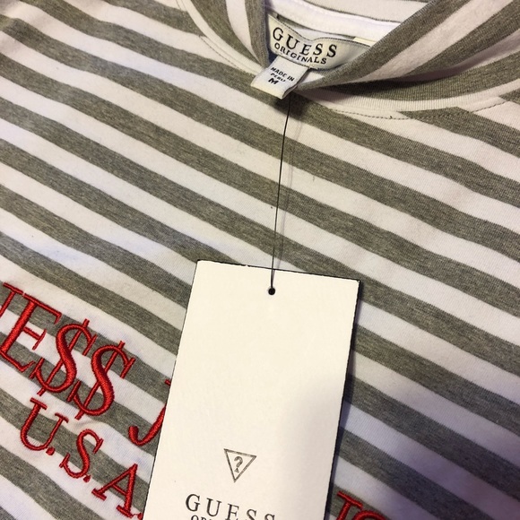 Guess x ASAP Rocky White/Gray Turtleneck size M - Picture 4 of 4